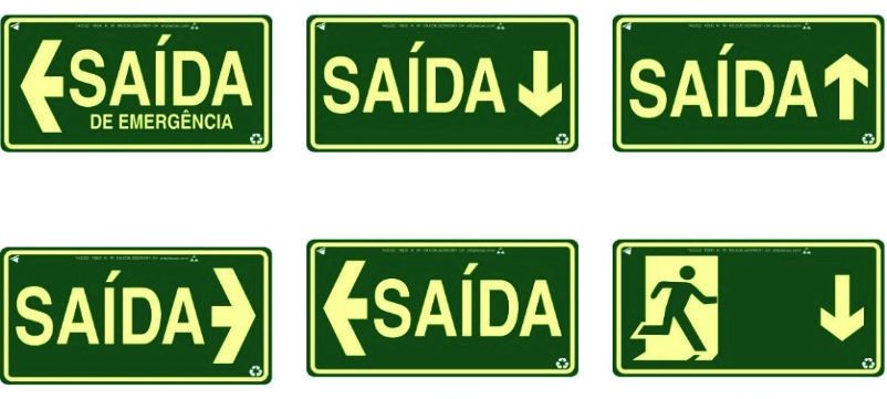 ssaida de emergencia abnt